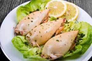 Фаршированные кальмары