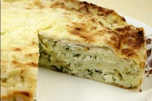 Пирог из лаваша