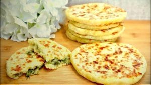 Лепешки с сыром